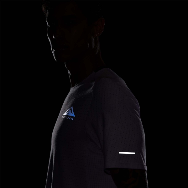 Nike Dri-FIT Solar Chase Camiseta - Violet Mist/Black