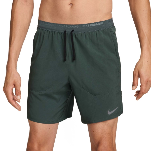 Men's Running Shorts Nike DriFIT Stride 2 in 1 7in Shorts  Vintage Green/Bicoastal/Reflective Silver DM4759338