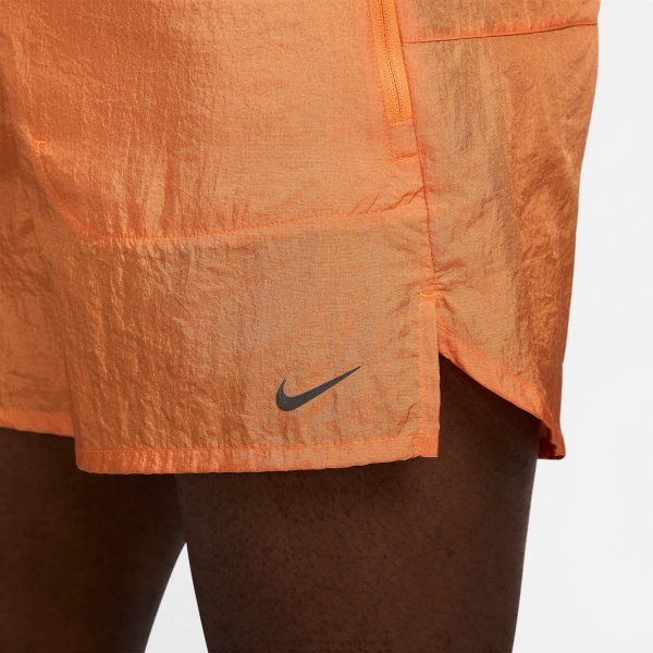 Nike Dri-FIT Stride 5in Pantaloncini - Bright Mandarin/Black
