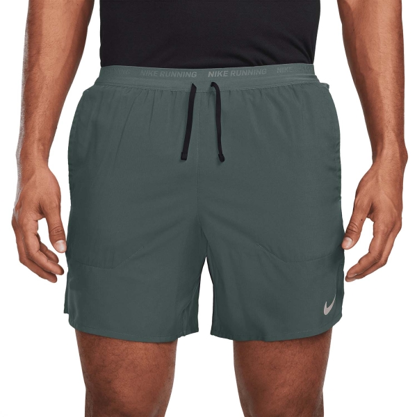 Men's Running Shorts Nike DriFIT Stride 7in Shorts  Vintage Green/Black/Reflective Silver DM4761338