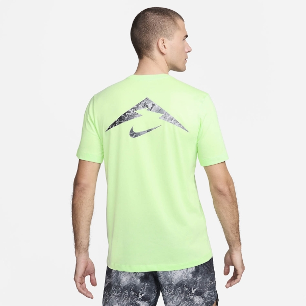 Nike Dri-FIT Trail Logo Maglietta - Vapor Green