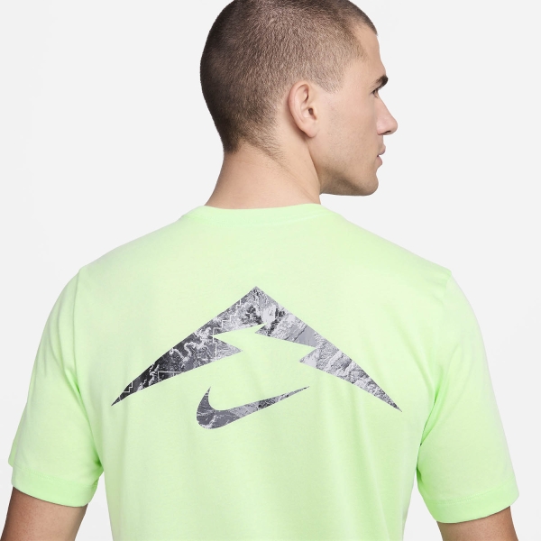 Nike Dri-FIT Trail Logo Camiseta - Vapor Green