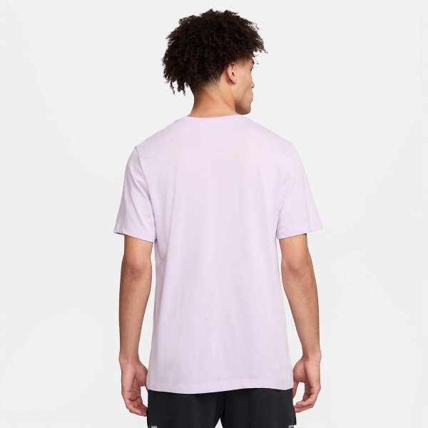 Nike Dri-FIT Trail Logo T-Shirt - Violet Mist