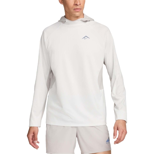 Men's Running Shirt Nike DriFIT UV Shirt  Summit White/Lt Iron FN4006121