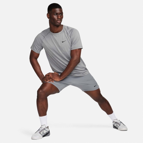 Nike Flex Rep 7in Pantaloncini - Smoke Grey/Black