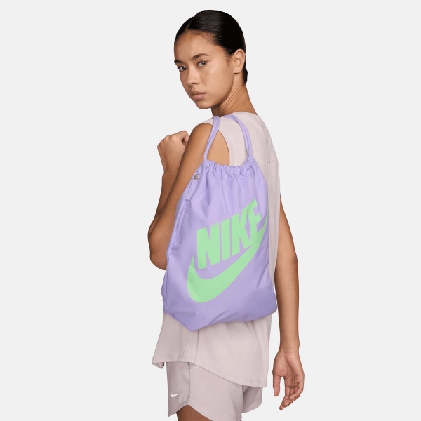 Nike Heritage Sacca - Lilac Bloom/Vapor Green