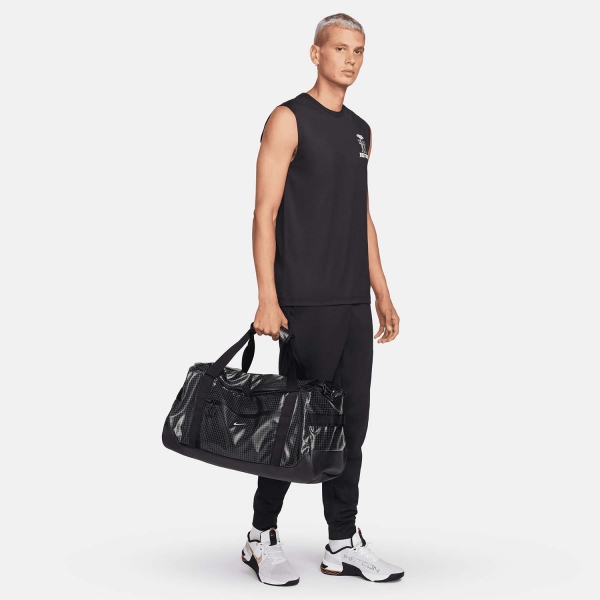 Nike Hike Duffle - Black/Light Smoke Grey