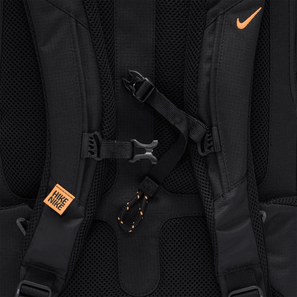Nike Hike Mochila - Black/Anthracite/Total Orange