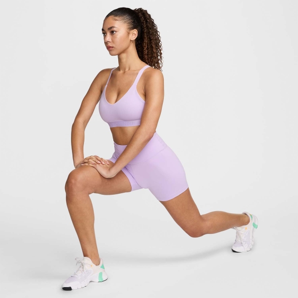Nike Indy Crew Sports Bra - Lilac Bloom