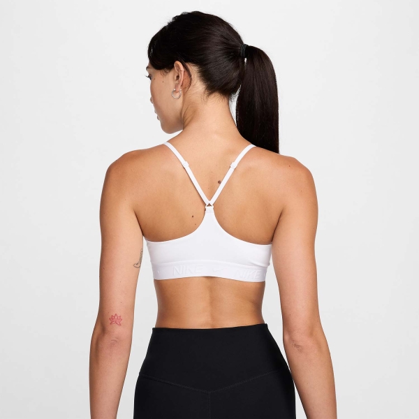 Nike Indy Reggiseno Sportivo - White/Stone Mauve