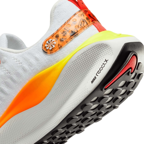 Nike InfinityRN 4 - White/Black/Bright Crimson/Total Orange