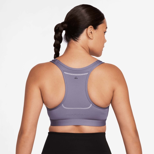 Nike Swoosh Trail Sports Bra - Daybreak/Violet Mist/Court Purple