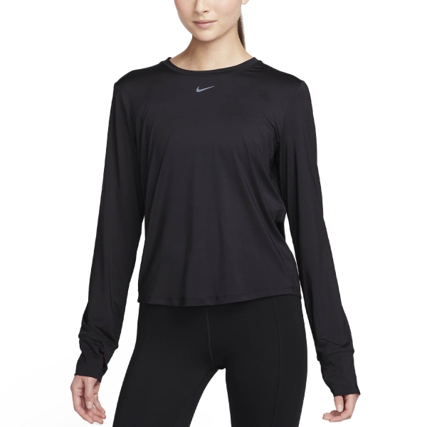 Women's Fitness & Training Shirt and Hoodie Nike Nike One Classic Shirt  Black  Black 
