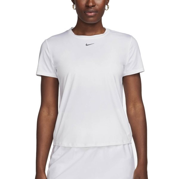 Women's Fitness & Training T-Shirt Nike One Classic TShirt  White/Black FN2798100