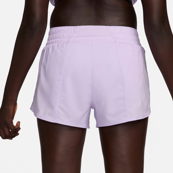 Nike One Swoosh 3.5in Pantaloncini - Lilac Bloom/White
