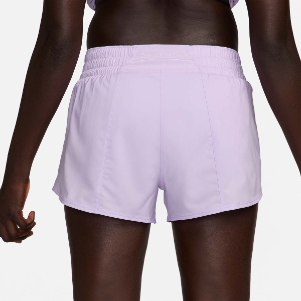 Nike One Swoosh 3.5in Shorts - Lilac Bloom/White