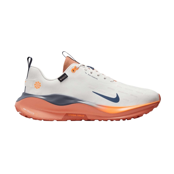 Men's Neutral Running Shoes Nike InfinityRN 4 GTX  Sail/Thunder Blue/Total Orange FB2204100