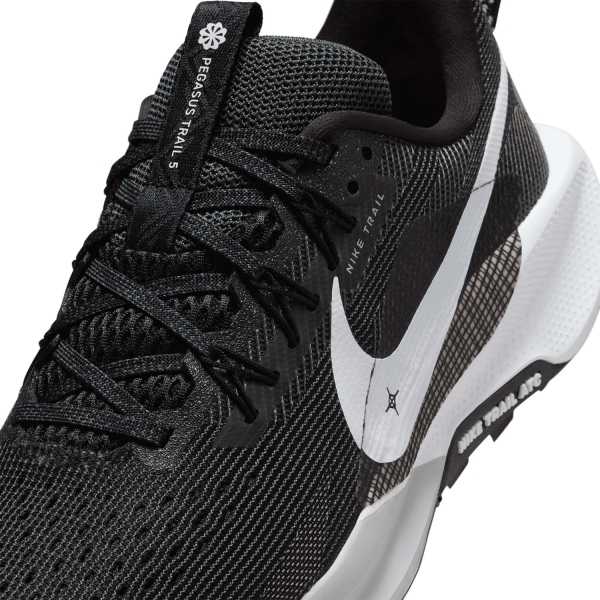 Nike ReactX Pegasus Trail 5 - Black/White/Anthracite/Wolf Grey