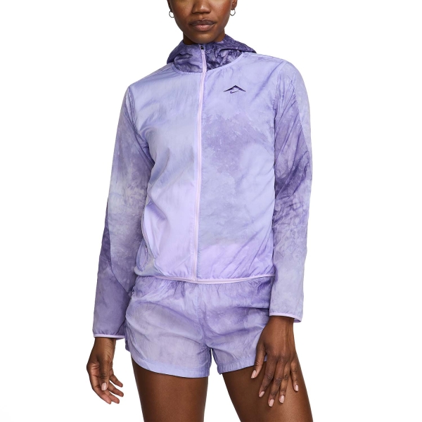 Women's Running Jacket Nike Repel Trail Jacket  Lilac Bloom/Court Purple FN6853512