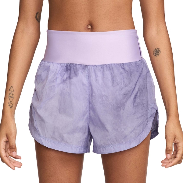 Pantaloncini Running Donna Nike Trail 3in Pantaloncini  Lilac Bloom/Court Purple FN2647512