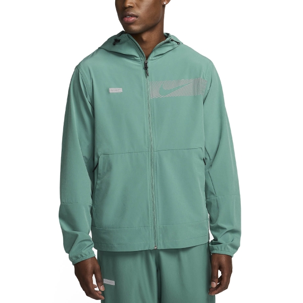 Men's Running Jacket Nike Unlimited Flash Jacket  Biocoastal/Reflective Silver FB8558361