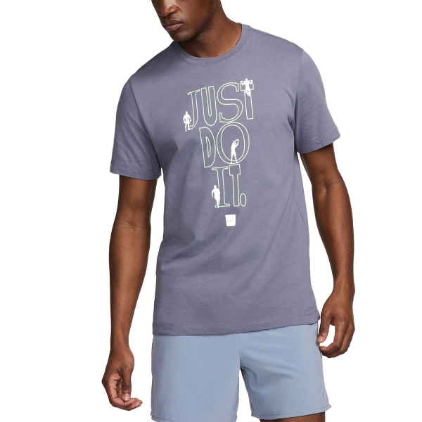Men's Training T-Shirt Nike Vintage TShirt  Light Carbon FQ3899003