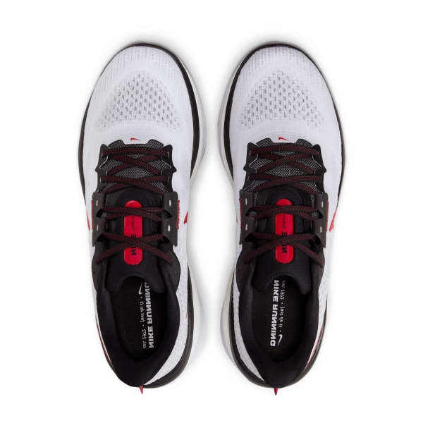 Nike Vomero 17 - White/Black/Fire Red/Platinum Tint