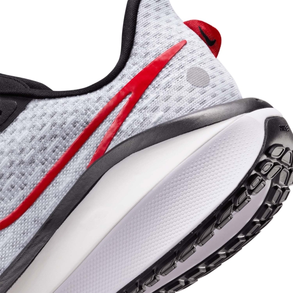 Nike Vomero 17 - White/Black/Fire Red/Platinum Tint