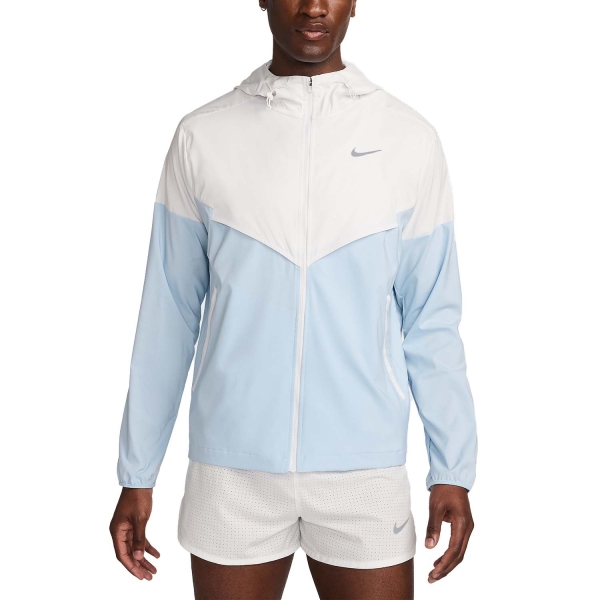 Giacca Running Uomo Nike Light Windrunner Giacca  Platinum Tint/Reflective Silver FB7540094