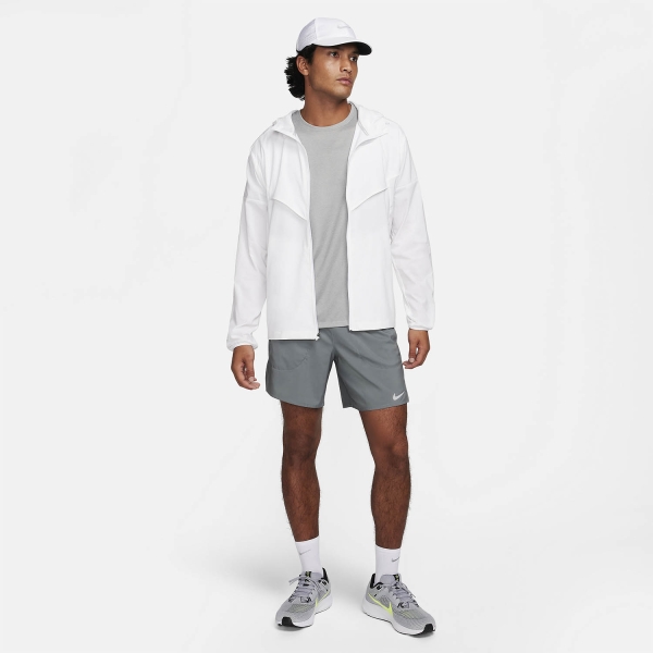 Nike Light Windrunner Giacca - White/Reflective Silver