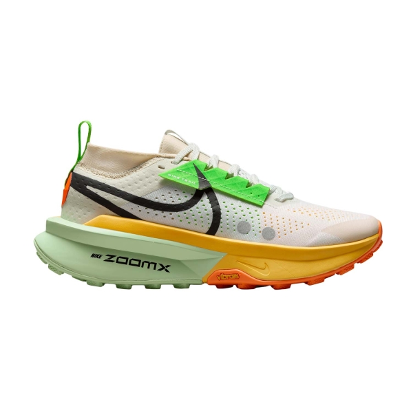Women's Trail Running Shoes Nike Zegama Trail 2  Summit White/Black/Laser Orange FD5191100