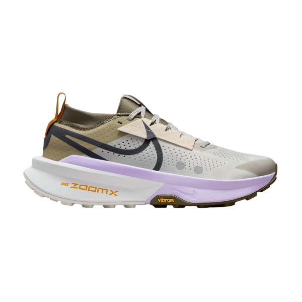 Men's Trail Running Shoes Nike Zegama Trail 2  Light Iron Ore/Anthracite/Vapor Green FD5190003