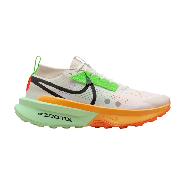 Men's Trail Running Shoes Nike Zegama Trail 2  Summit White/Black/Laser Orange FD5190100