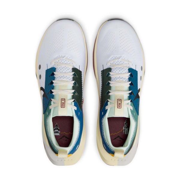 Nike Zegama Trail 2 - White/Black/Bicoastal/Court Blue