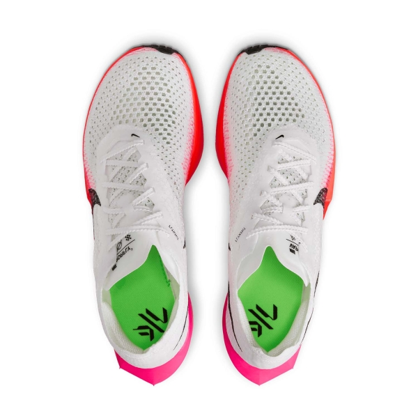 Nike ZoomX Vaporfly Next% 3 - White/Black/Bright Crimson/Fierce Pink