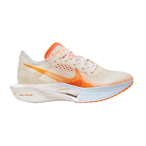Women's Performance Running Shoes Nike Zoomx Vaporfly Next% 3  Coconut Milk/Bright Mandarin/Sail FV3634181