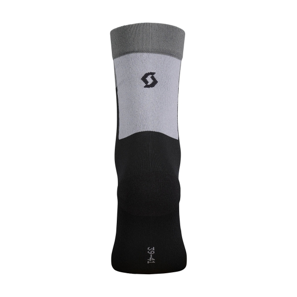 Scott Block Stripe Socks - Black/Dark Grey