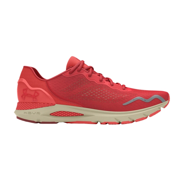 Women's Neutral Running Shoes Under Armour HOVR Sonic 6  Red Solstice/Coho 30261280604