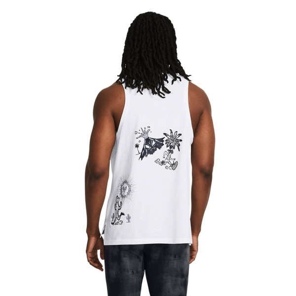 Under Armour We Run Tank - White/Steel