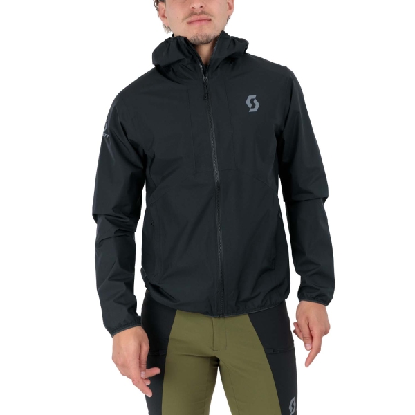Men's Outdoor Jacket and Shirt Scott Explorair Light Dryo 2.5L Jacket  Black 4041120001