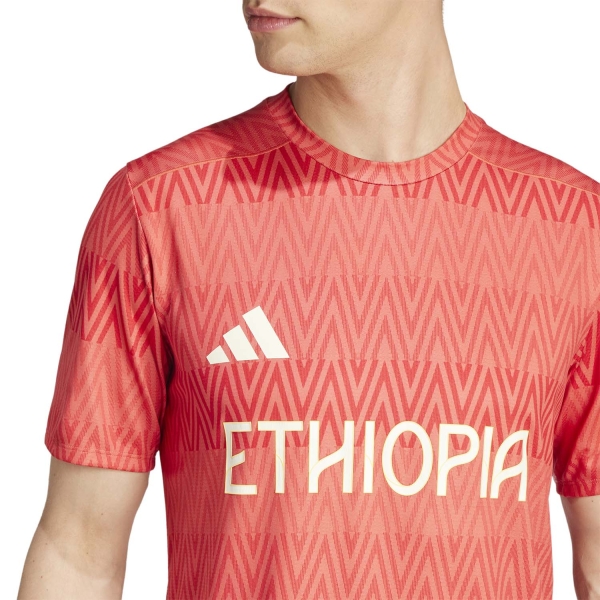 adidas Ethiopia T-Shirt - Preloved Scarlet