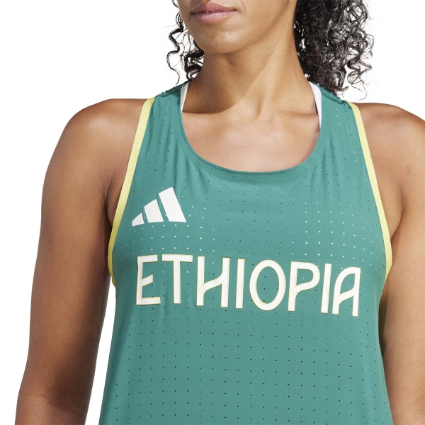 adidas Team Ethiopia Top - Cgreen