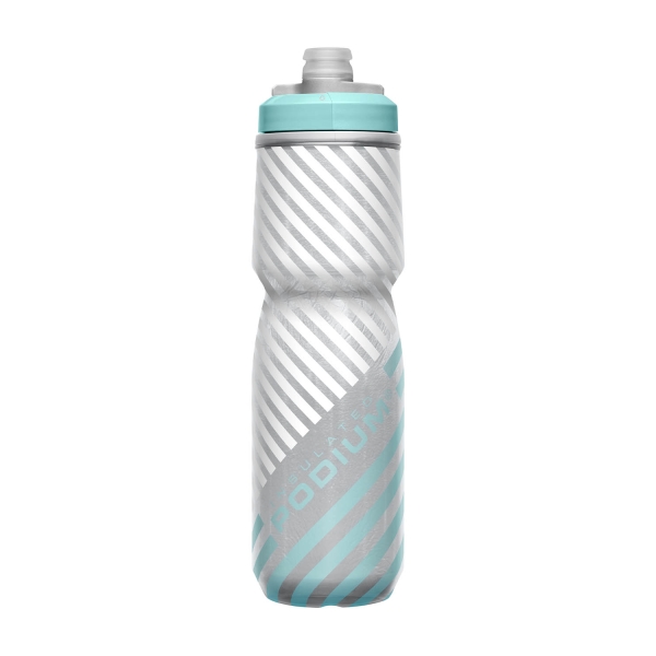 CamelBak Podium Chill 710 ml Borraccia - Grey/Teal Stripe