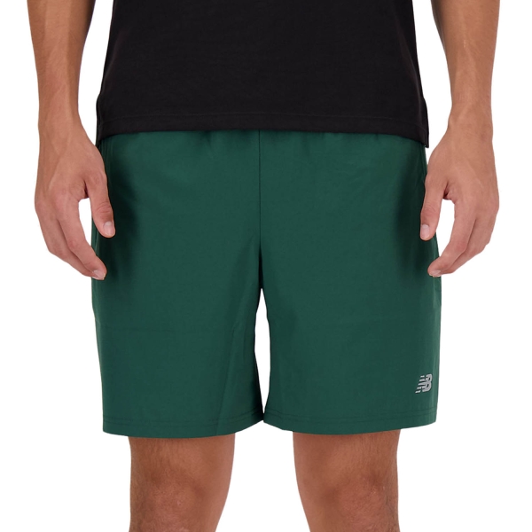 Pantalone cortos Running Hombre New Balance Performance 7in Shorts  NB Green MS41232NWG