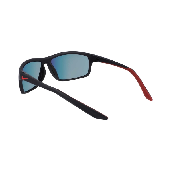 Nike Adrenaline 22 Sunglasses - Matte Black/Red Mirror