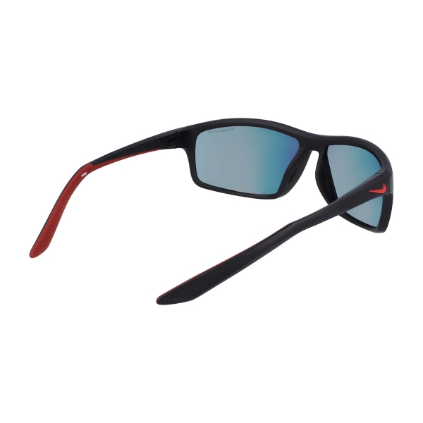 Nike Adrenaline 22 Sunglasses - Matte Black/Red Mirror
