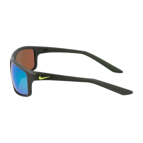 Nike Adrenaline 22 Sunglasses - Matte Sequoia/Green Mirror