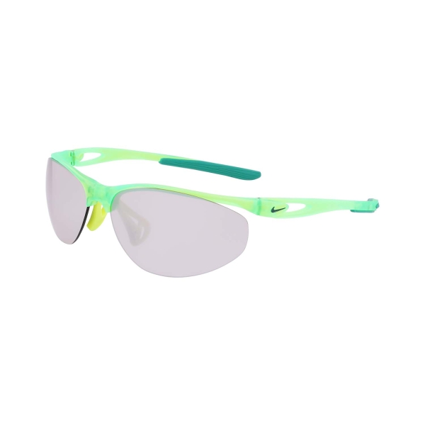 Running Sunglasses Nike Aerial Sunglasses  Matte Volt/Chrome Mirror NKDZ7353702