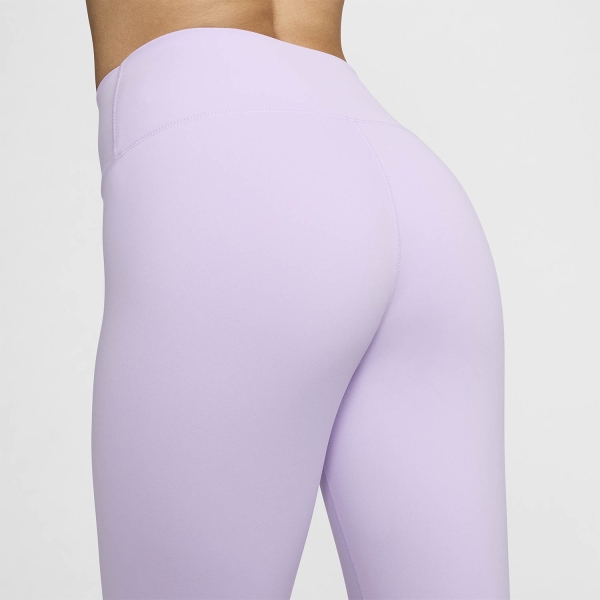 Nike Dri-FIT One 7/8 Tights - Lilac Bloom/Black