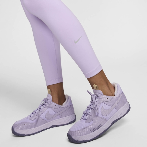 Nike Dri-FIT One 7/8 Tights - Lilac Bloom/Black